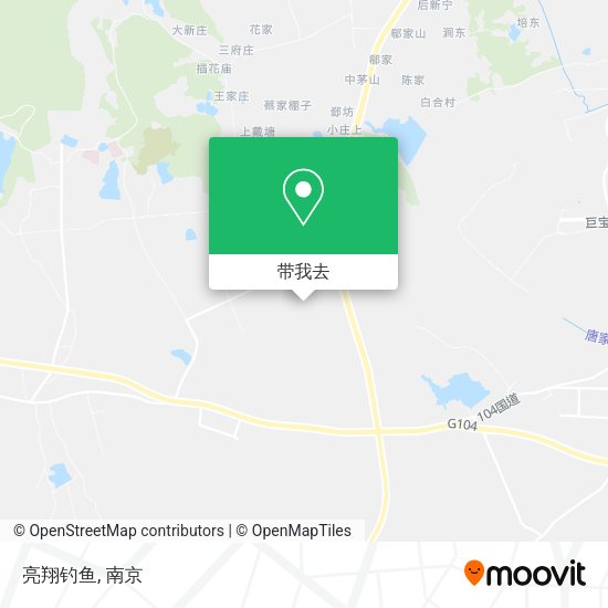 亮翔钓鱼地图