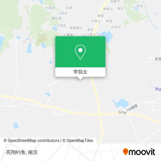 亮翔钓鱼地图