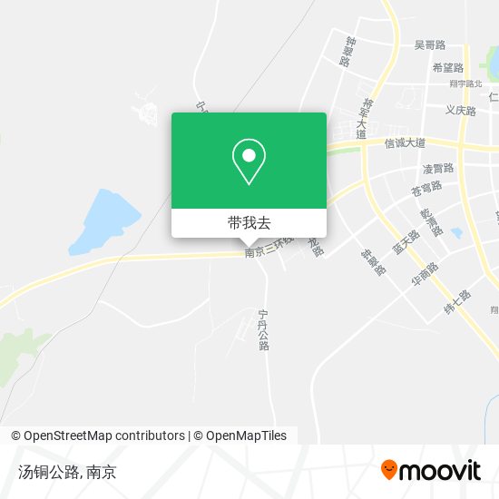 汤铜公路地图