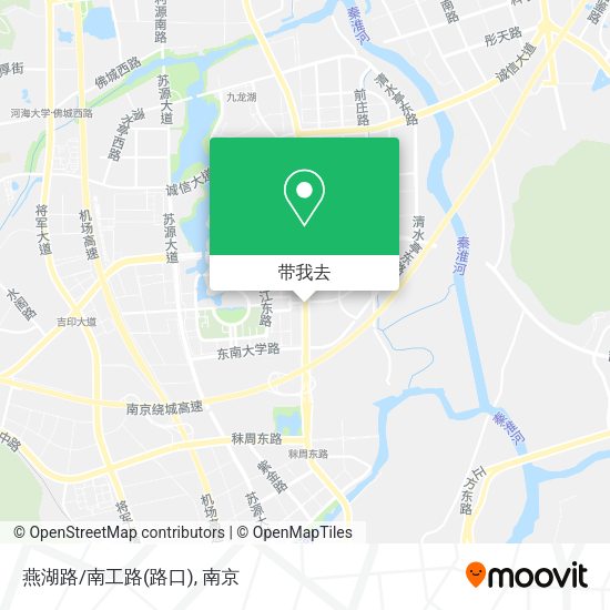 燕湖路/南工路(路口)地图