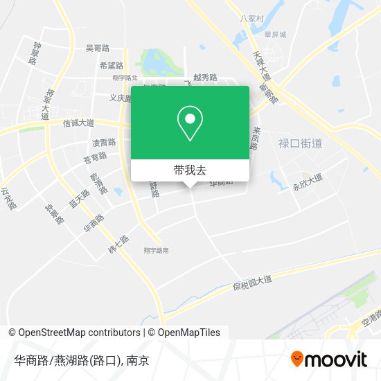 华商路/燕湖路(路口)地图