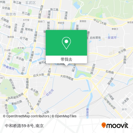 中和桥路59-8号地图