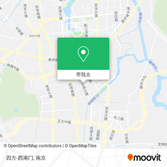 四方-西南门地图