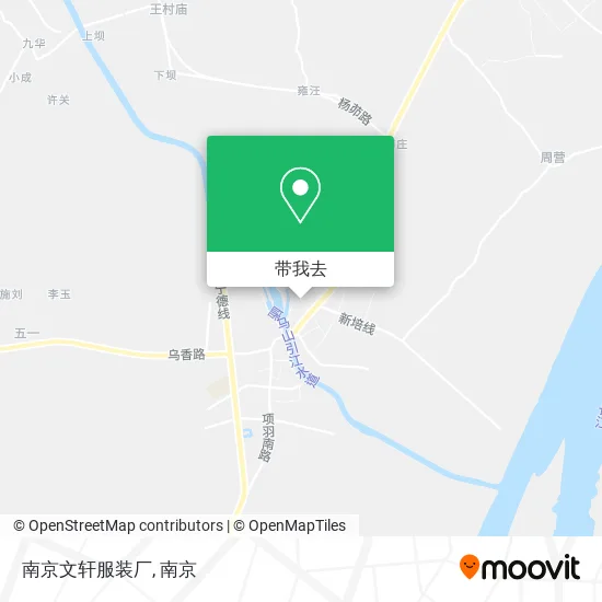 南京文轩服装厂地图