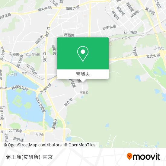 蒋王庙(皮研所)地图