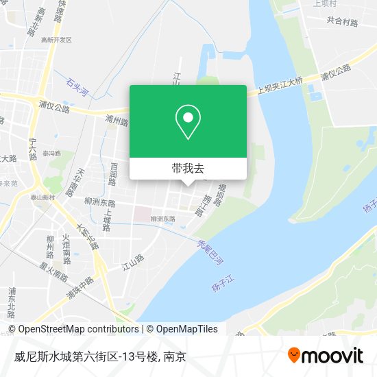 威尼斯水城第六街区-13号楼地图