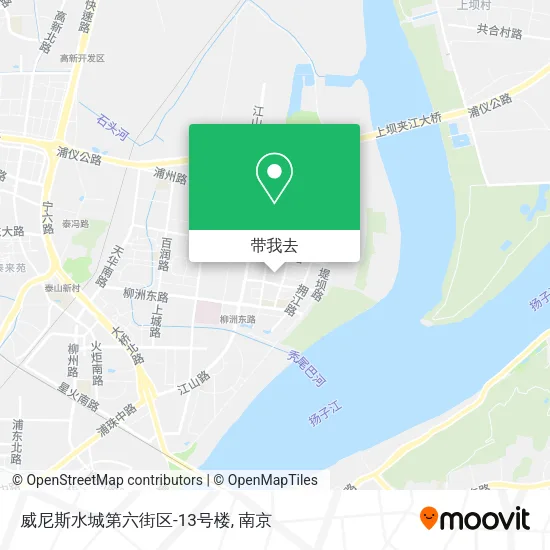 威尼斯水城第六街区-13号楼地图