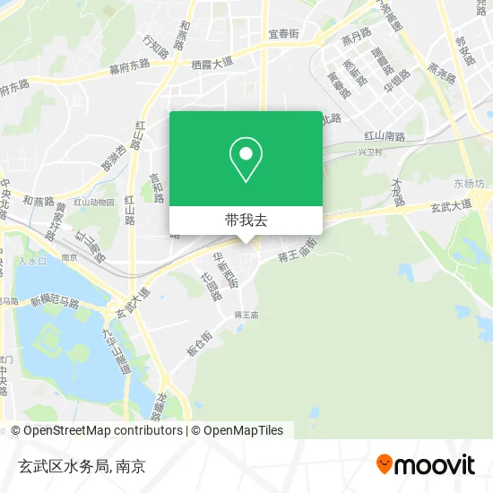 玄武区水务局地图