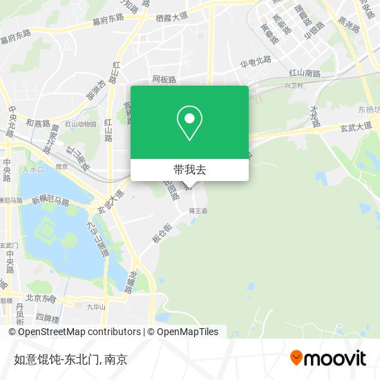 如意馄饨-东北门地图