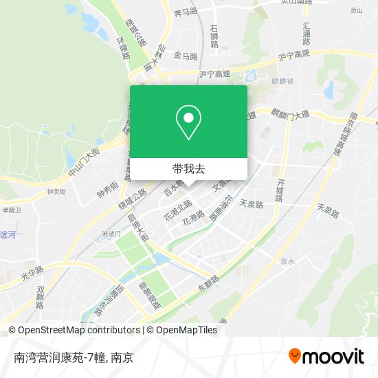 南湾营润康苑-7幢地图