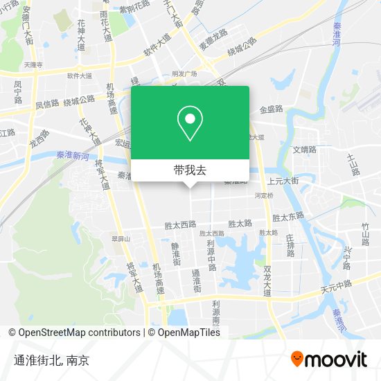 通淮街北地图