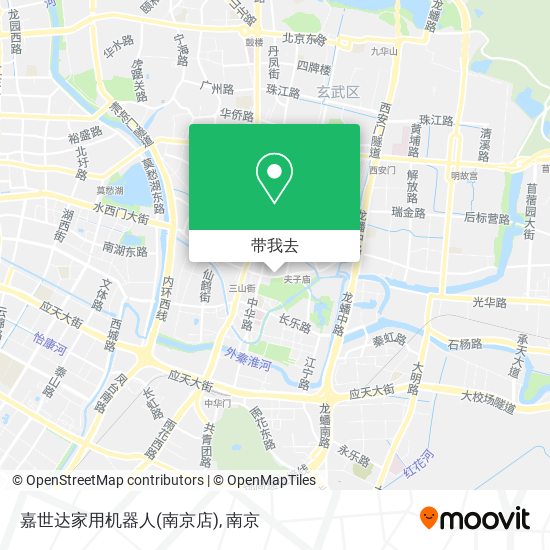 嘉世达家用机器人(南京店)地图