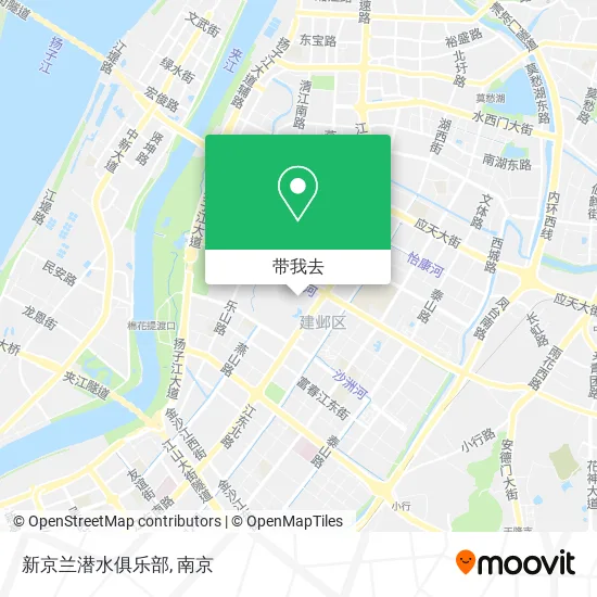 新京兰潜水俱乐部地图