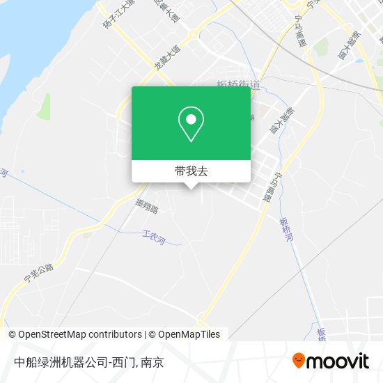 中船绿洲机器公司-西门地图