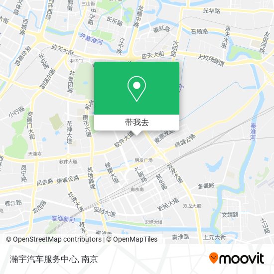 瀚宇汽车服务中心地图