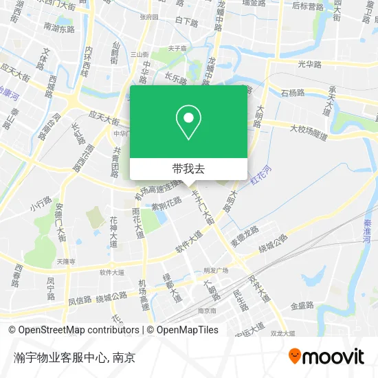 瀚宇物业客服中心地图