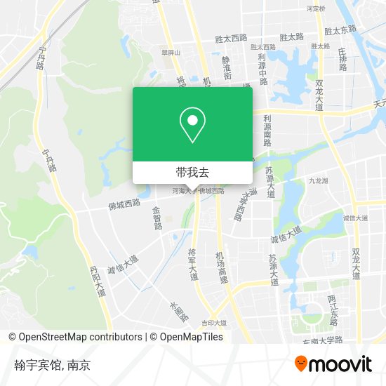 翰宇宾馆地图