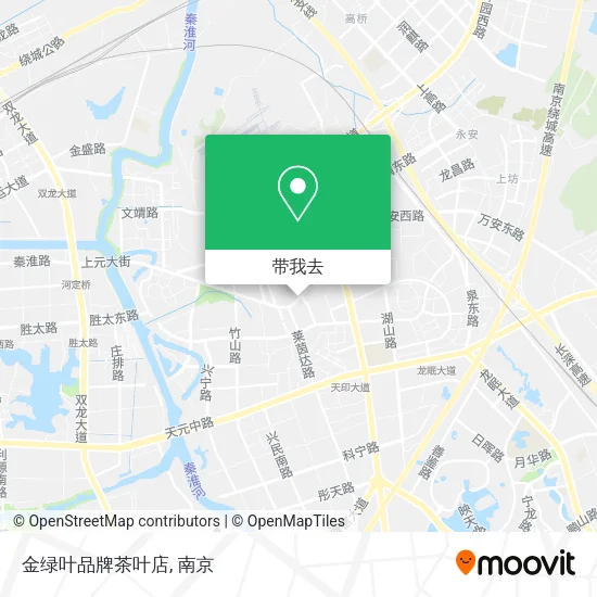 金绿叶品牌茶叶店地图