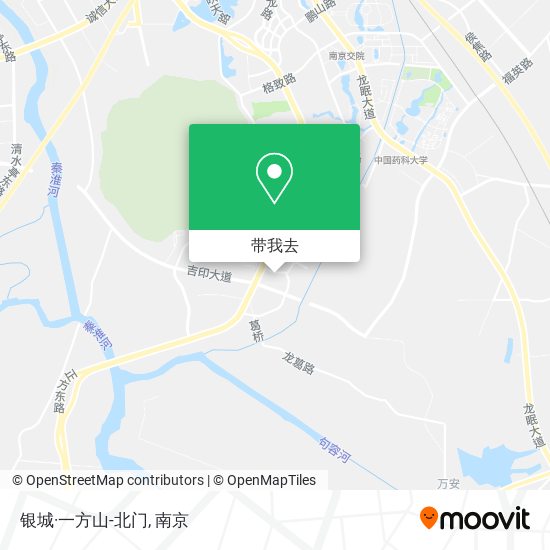 银城·一方山-北门地图