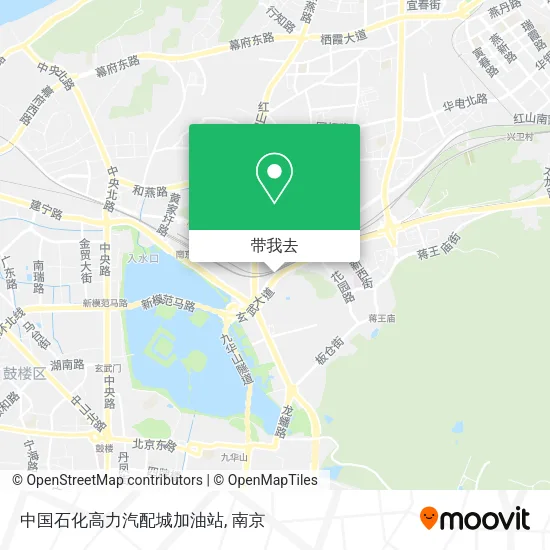 中国石化高力汽配城加油站地图