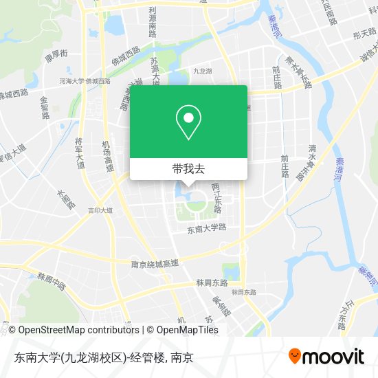 东南大学(九龙湖校区)-经管楼地图