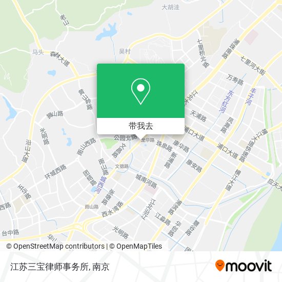 江苏三宝律师事务所地图