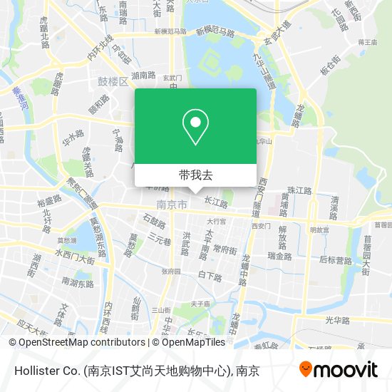 Hollister Co.  (南京IST艾尚天地购物中心)地图