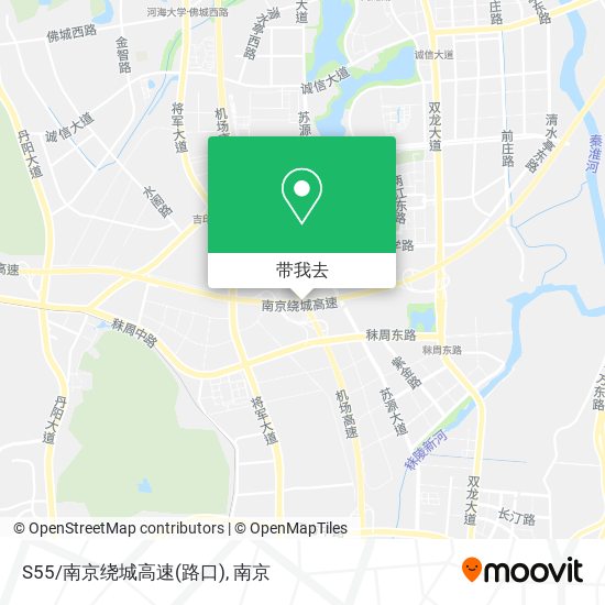 S55/南京绕城高速(路口)地图