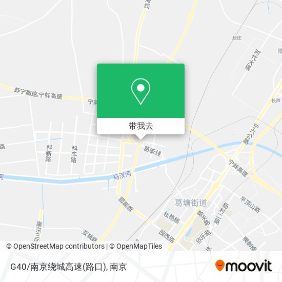 G40/南京绕城高速(路口)地图
