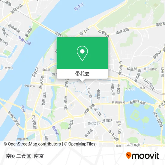 南财二食堂地图