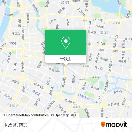 凤台路地图
