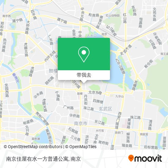南京佳屋在水一方普通公寓地图