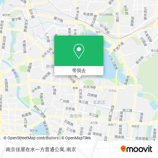 南京佳屋在水一方普通公寓地图