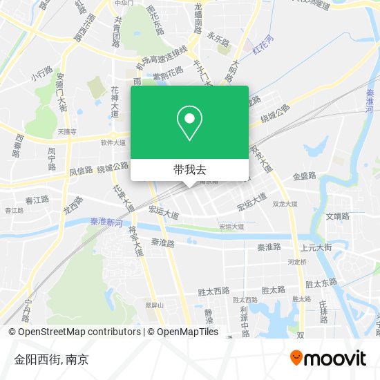金阳西街地图
