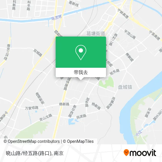晓山路/经五路(路口)地图