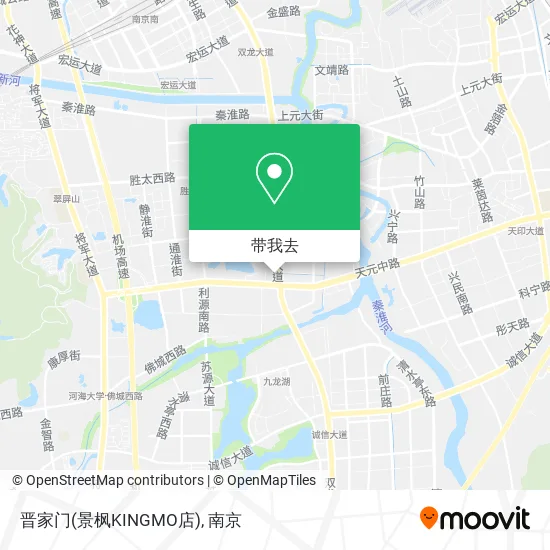 晋家门(景枫KINGMO店)地图