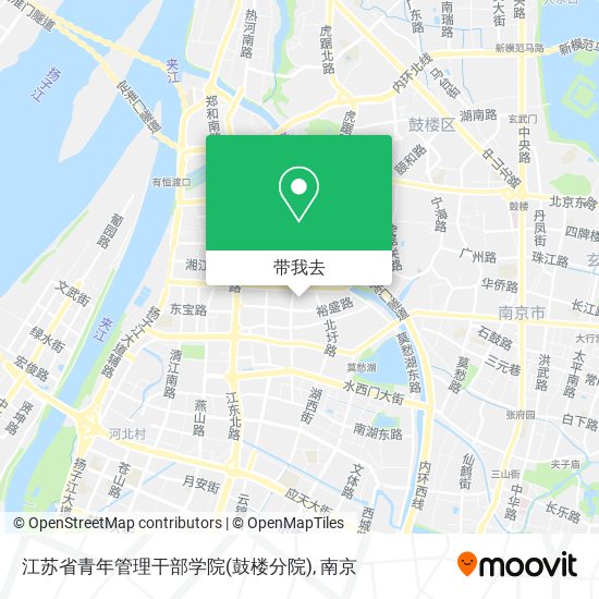 江苏省青年管理干部学院(鼓楼分院)地图