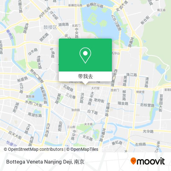 Bottega Veneta Nanjing Deji地图