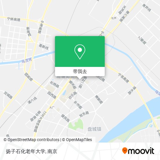 扬子石化老年大学地图
