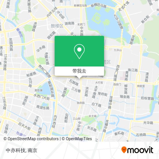中亦科技地图