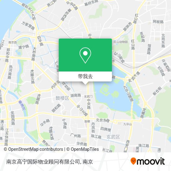南京高宁国际物业顾问有限公司地图