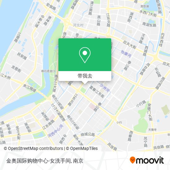 金奥国际购物中心-女洗手间地图