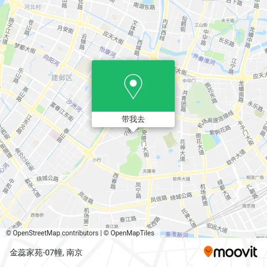 金蕊家苑-07幢地图
