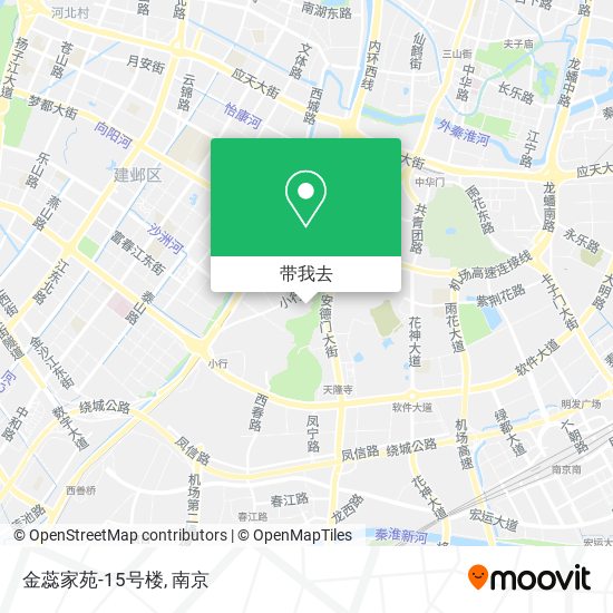 金蕊家苑-15号楼地图