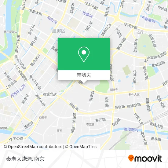 秦老太烧烤地图