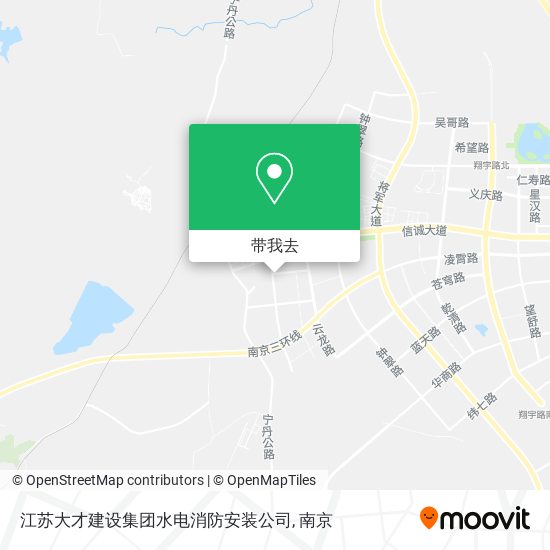 江苏大才建设集团水电消防安装公司地图