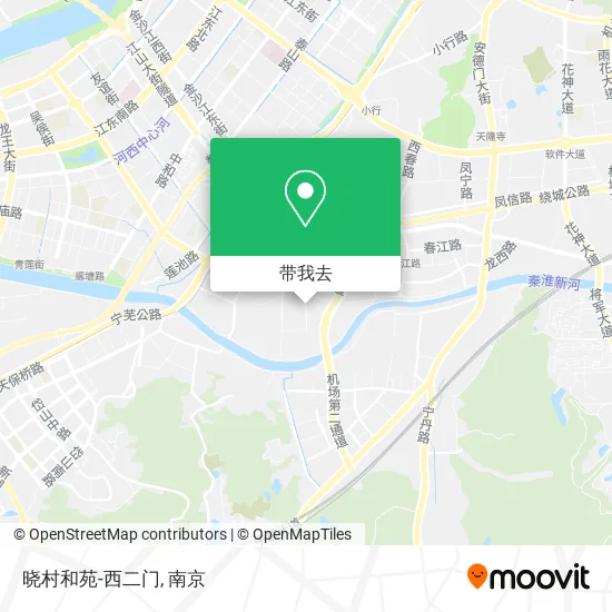 晓村和苑-西二门地图
