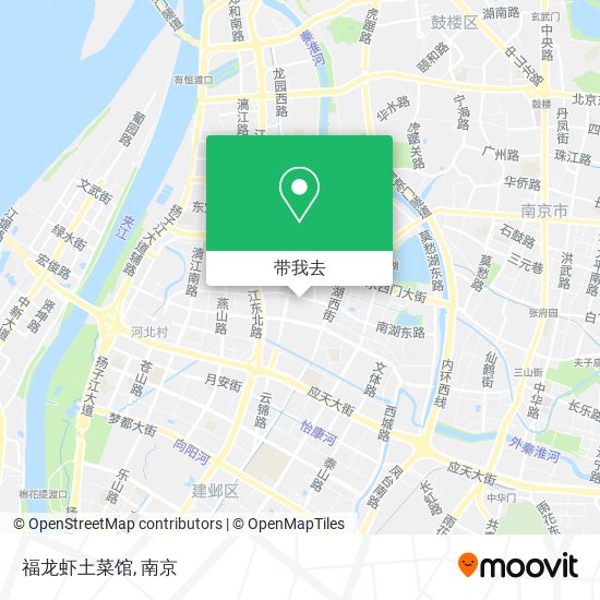 福龙虾土菜馆地图