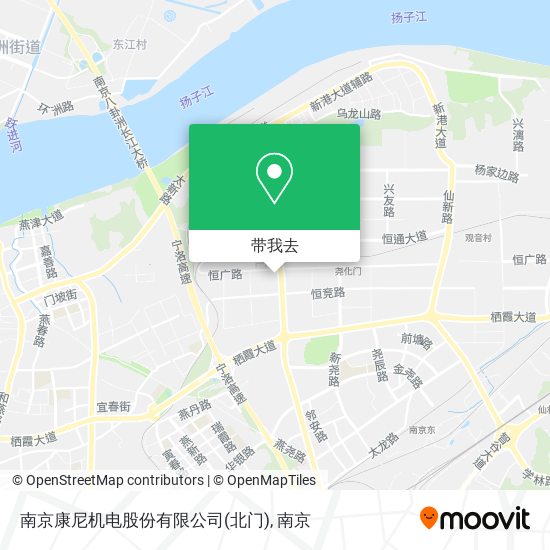 南京康尼机电股份有限公司(北门)地图
