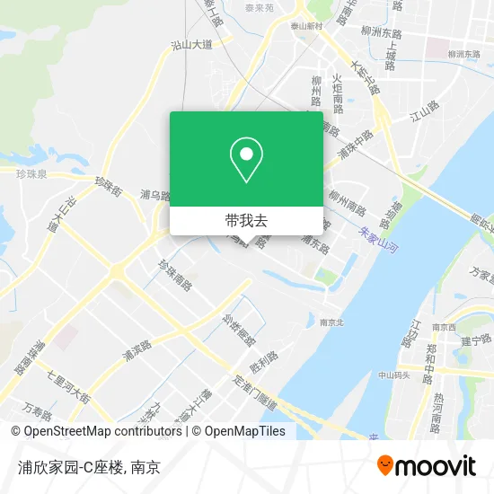 浦欣家园-C座楼地图